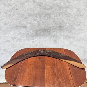 Hand‎ Carved Wooden Boomerang Australian Aboriginal Art Decor Wall Hanging Gift